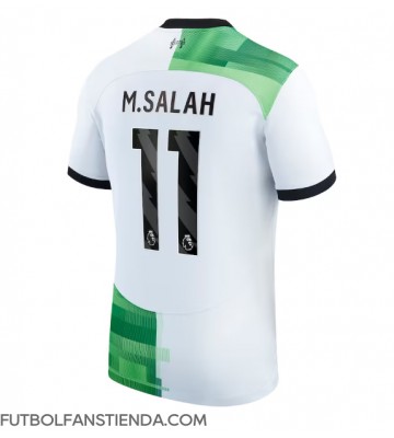 Liverpool Mohamed Salah #11 Segunda Equipación 2023-24 Manga Corta